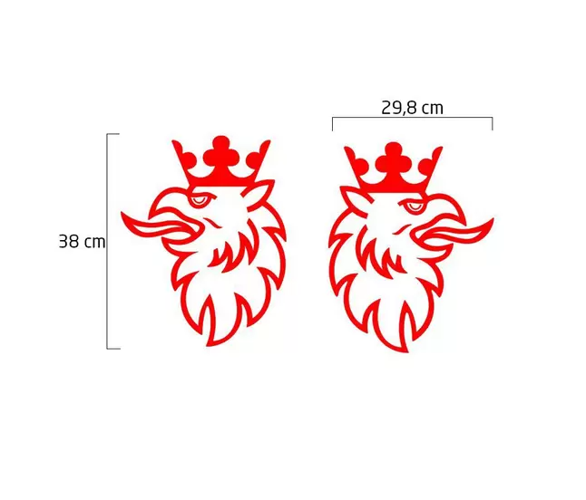 ADS2287 - FAIXA LATERAL SCANIA S4 BRASAO VERMELHO