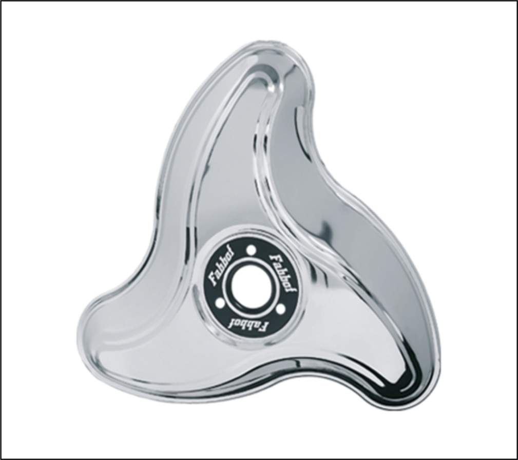 C014BR - CALOTA TRASEIRO 20 3 PONTAS HELICOIDIAL C/ROD