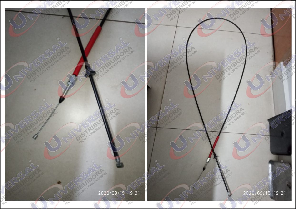 TUBA9072 - CABO LIBERACAO DA CABINE MB ATEGO 2235MM