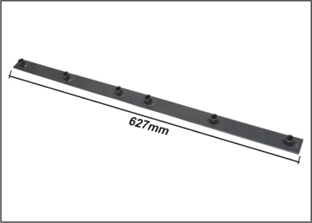 FH011 - CHAPA FIXAR PARABARRO VOLVO FH/NH 627MM