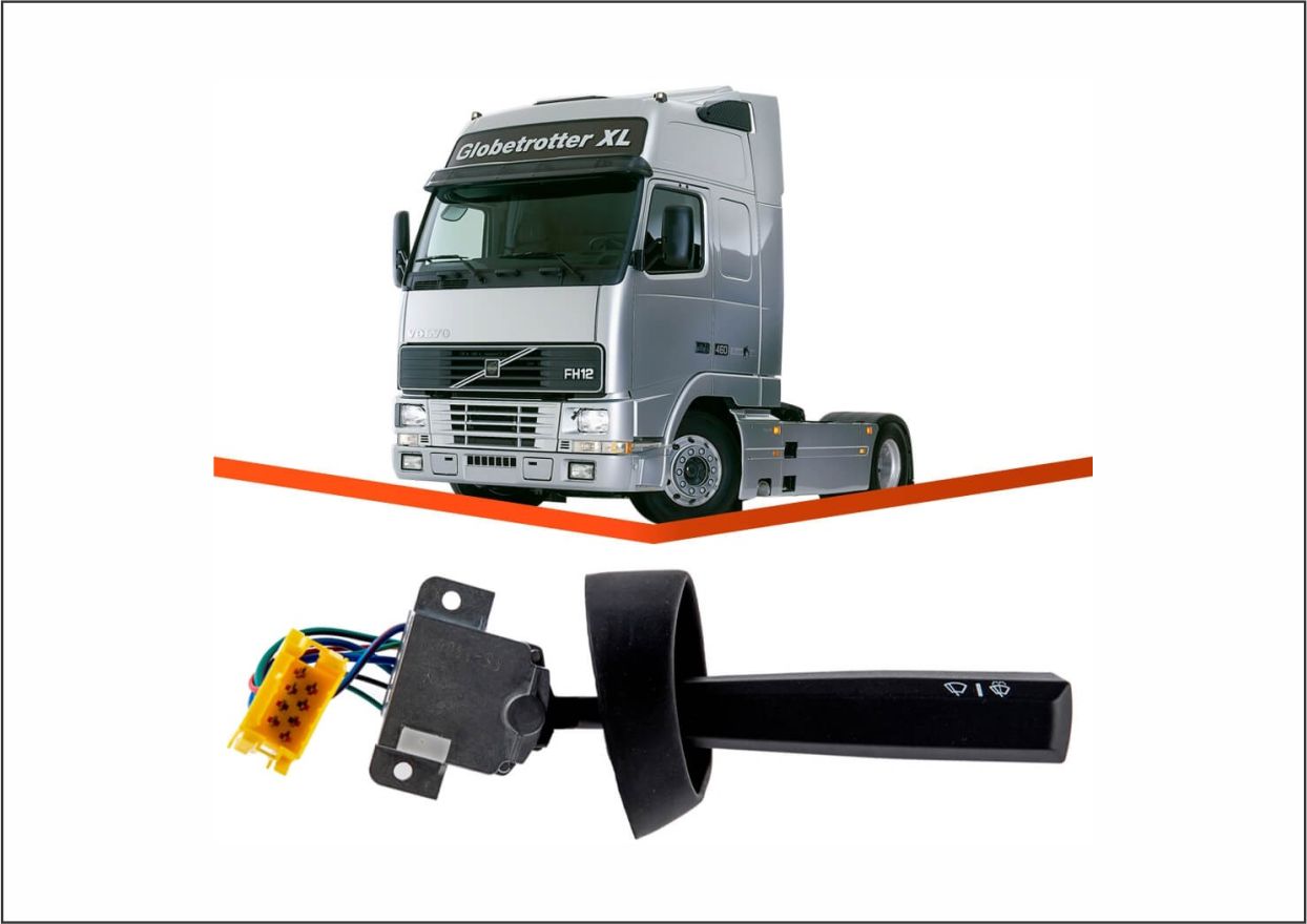 IM12012 - CHAVE LIMPADOR VOLVO FH/FM/NH AMARELO