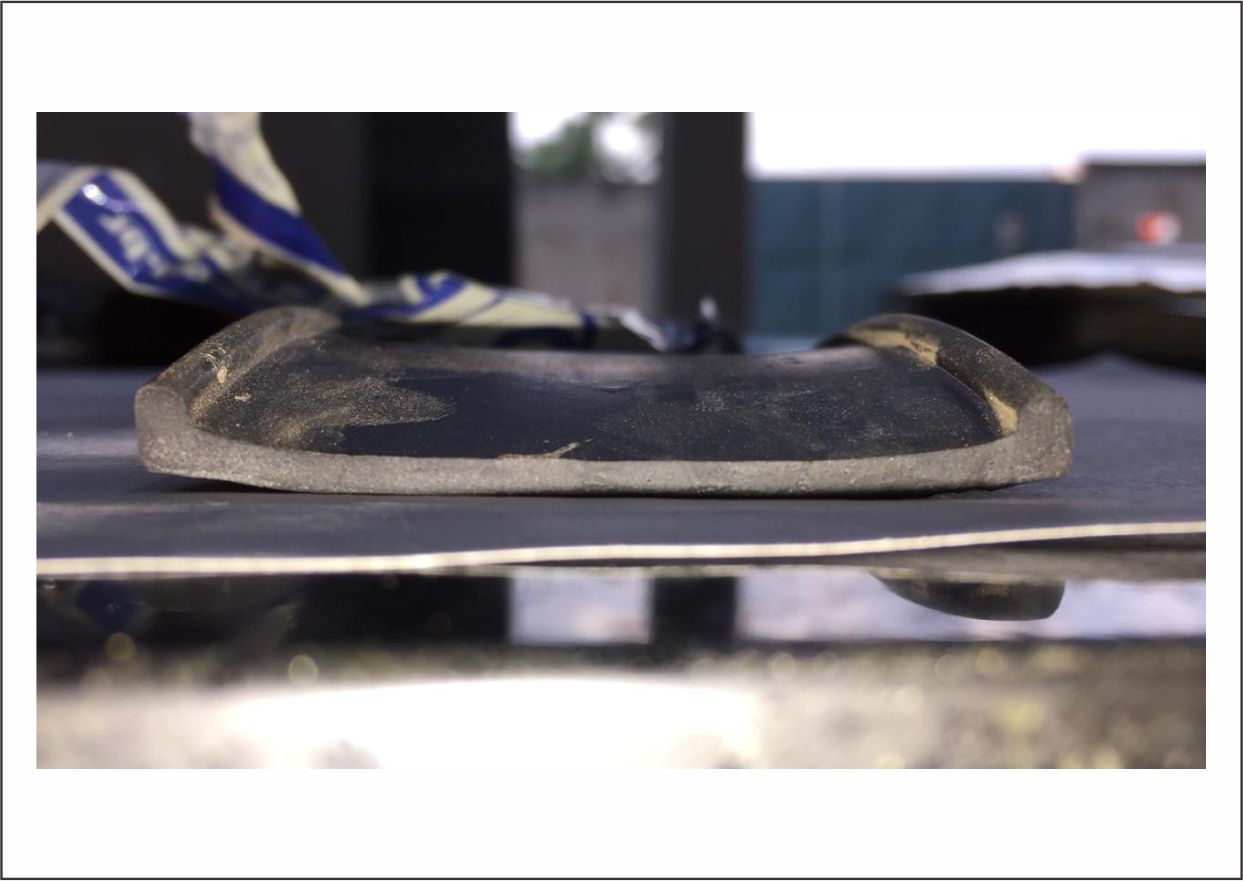 FR5509 - CINTA BORRACHA TANQUE 50 MM MODELO U