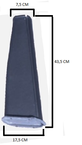 V189 - REVEST COLUNA DIRECAO VW 440MM