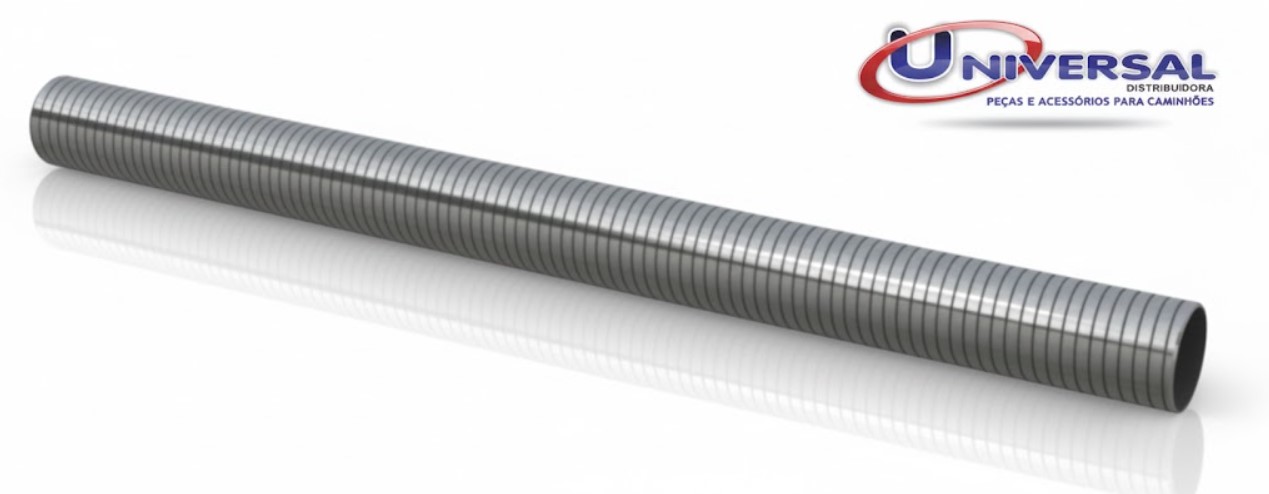 D101 - TUBO FLEXIVEL ACO GALVANIZADO 3"X1000 MM