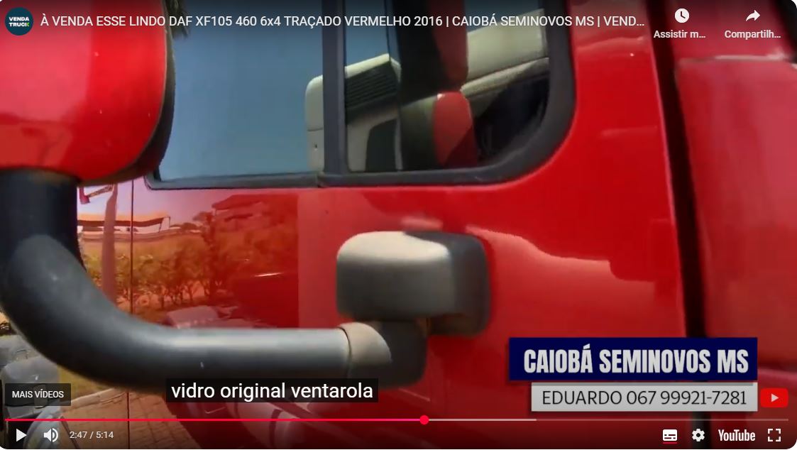 DAF10254 - BRACO RETROVISOR DAF 105 LE