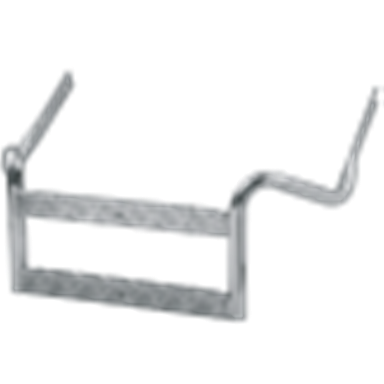 EC097 - ESCADA VOLVO FH/FM/NH CURTA FIXAR CAIXA BATERIA CROMADA (PLATAFORMA)