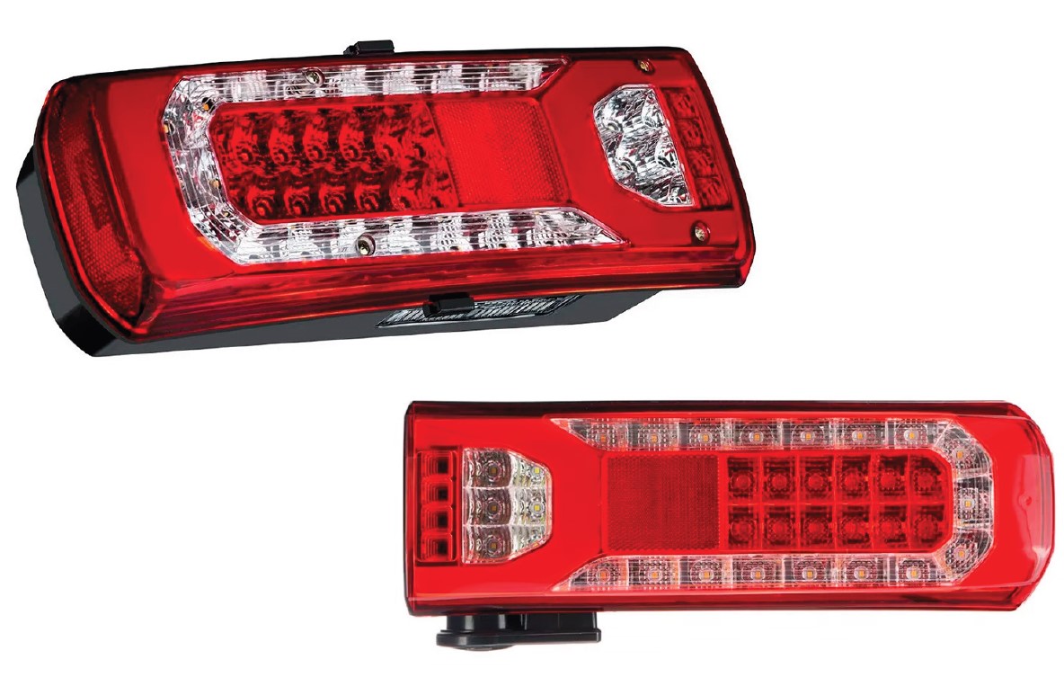 VPL-7511-L - LANTERNA TRASEIRA LED NEW ACTROS MB 2020 COM VIGIA LE