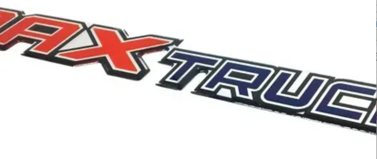 ADS0913 - EMBLEMA RESINADO CARGO MAX TRUCK 48MM X 367MM