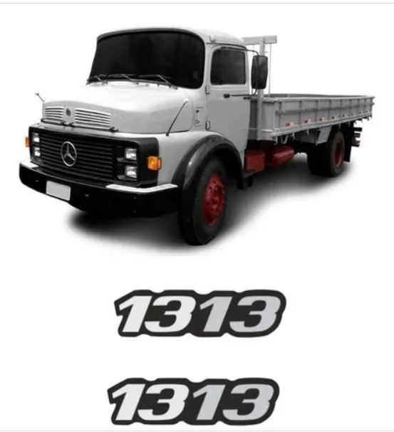 ADS3000 - EMBLEMA RESINADO MB 1313 NOVO