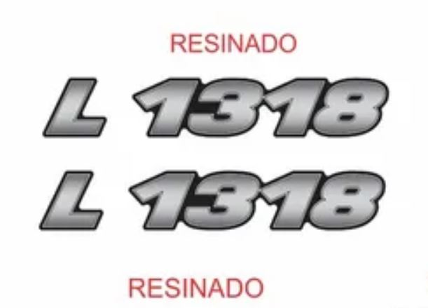 ADS2559 - EMBLEMA RESINADO MB 1318 L NOVO