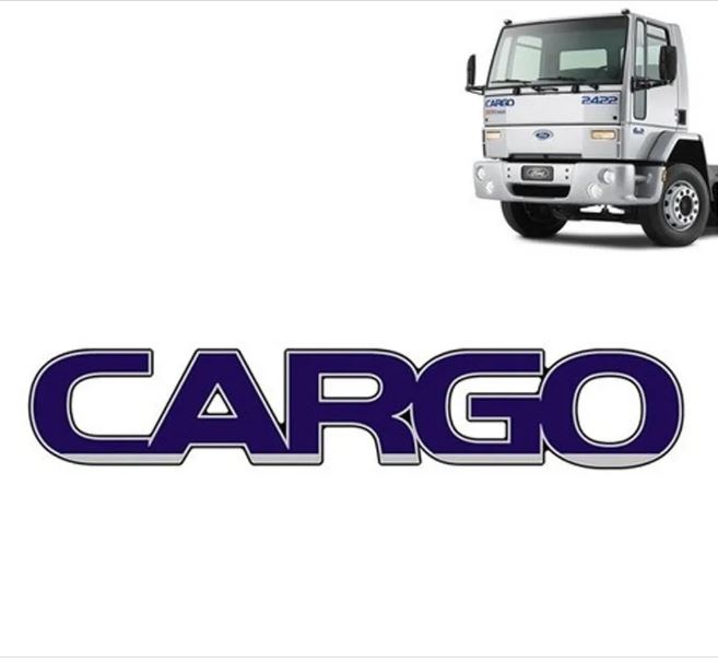 ADS0555 - EMBLEMA RESINADO CARGO PALAVRA 90MM X 520MM