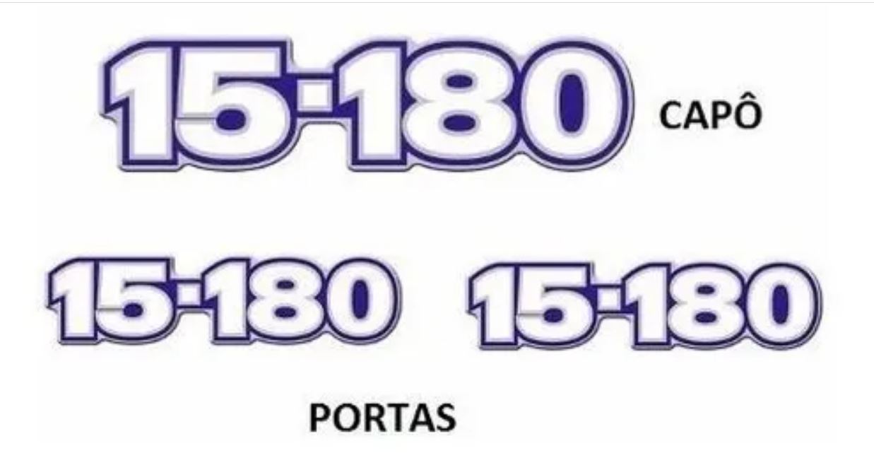 ADS703 - EMBLEMA RESINADO VW 15-180 AZUL FRONTAL