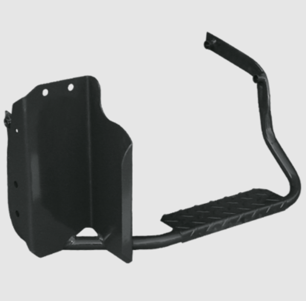 EP065 - ESCADA BATENTE SCANIA R (PLATAFORMA) PRETA RACOR FRONTAL