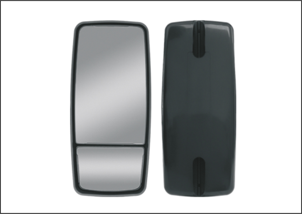 W907 - ESPELHO VW CONSTELLATION CONVEXO 06 A 11 S/DES BI-FOCAL