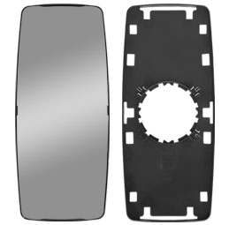 W912A - VIDRO ESPELHO VW CONSTELLATION INTEIRO S/DESEMBACADOR