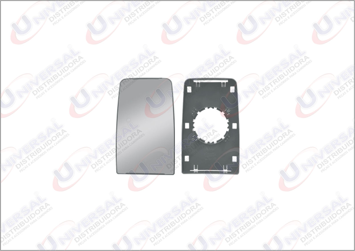 W906D - VIDRO ESPELHO MEDIO CONVEXO S/AQUECEDOR 06 A 12