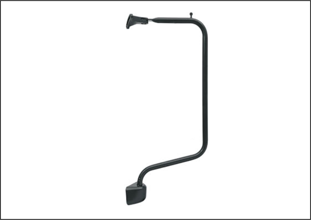 LS1527-LE - BRACO ESPELHO VW CONSTELLATION C/ SAPATA LE