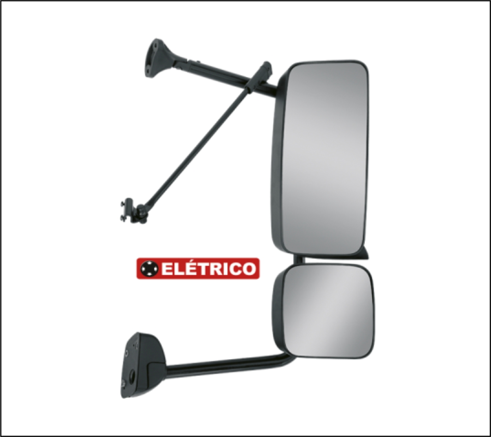 ER233 - CONJ ESPELHO MB AXOR 2013/2022 C/DESEMB ELET C/AUXILIAR LD