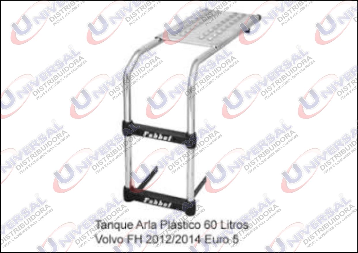 EC141 - ESCADA TANQUE ARLA SCANIA NTG 2019 (PLATAFORMA)CROMADA