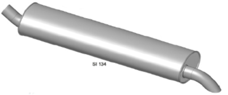 SI134 - SILENCIOSO VW DELIVERY 8.150E PLUS 2010......