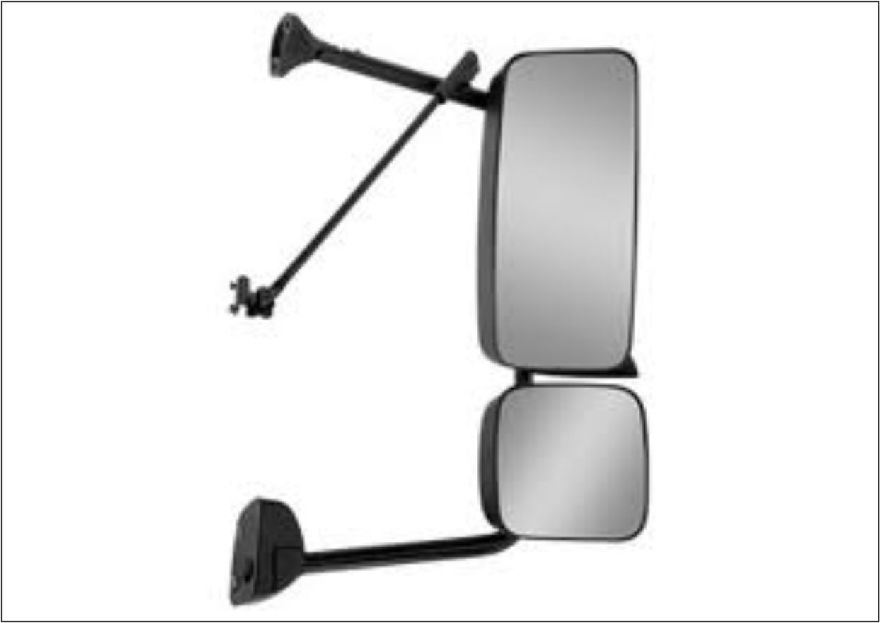 M038I - CONJ ESPELHO MB AXOR 2007 A 2022 C/DESEMB C/AUX LD