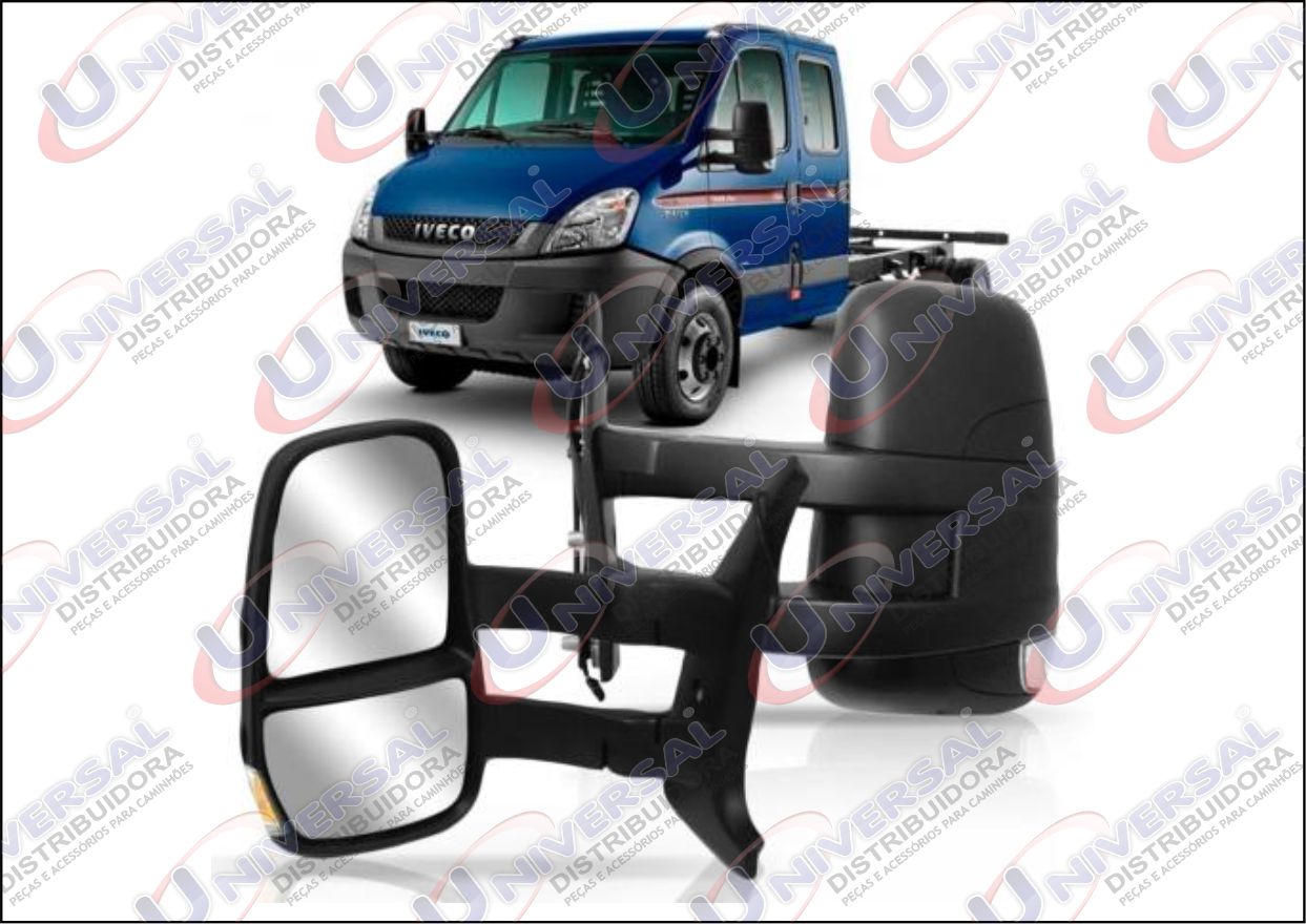 5801367569 - CONJ ESPELHO IVECO DAILY C/ DESEMB LONGO 2008 A 2013 LD