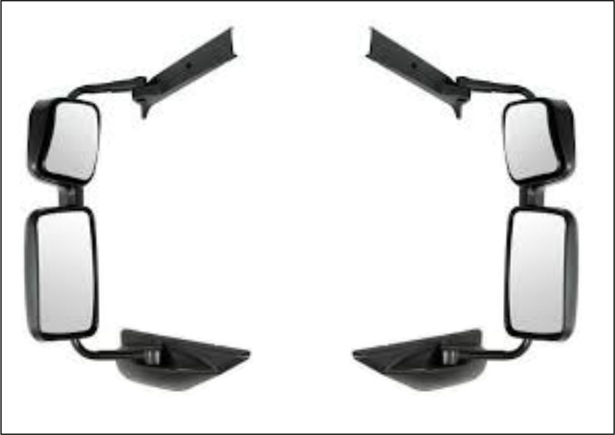 20760959 - CONJ ESPELHO VOLVO VM 2006 EM DIANTE LD ELET C/ DESEMB