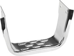 M187BI - ESTRIBO U MB ATE 89 / 2423K / ATRON CROMADO (PAR)