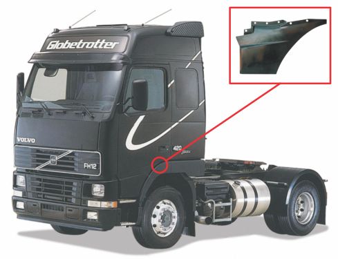 AM7039E - EXTENSAO PORTA VOLVO FH ATE 2003 INJETADA LE