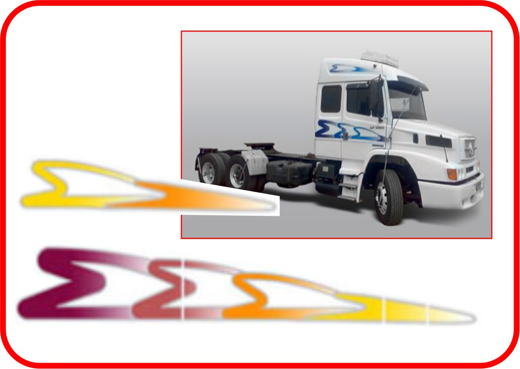 313.101-6 - FAIXA LATERAL 1938L VERMELHA