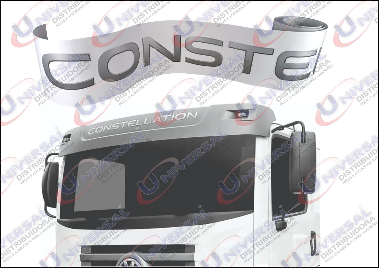 ADS2703 - ADESIVO FAIXA TAPA SOL VW CONSTELLATION 2021 A 2025