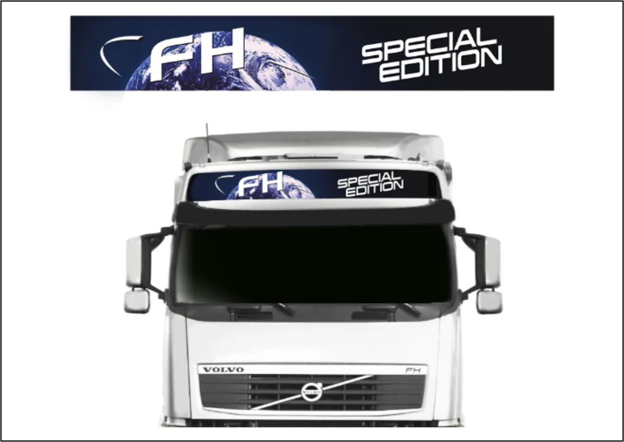ADS2932 - FAIXA LUMINOSO VOLVO FH SPECIAL EDITION 540