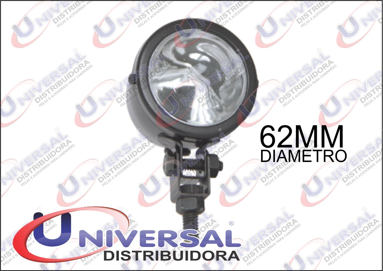 FL740 S/L - FAROL AUX OLHO BOI PRETO