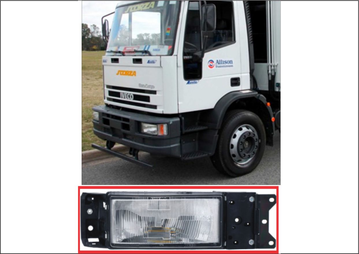 FI-157LE - FAROL IVECO EUROCARGO 99 / 12 LE