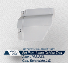 FBC364 - EXT PARALAMA CABINE CURTA MB AXOR 1933 LE RTM