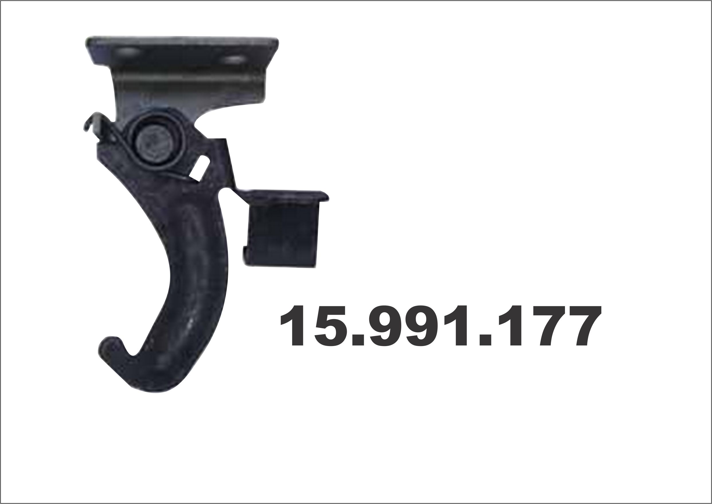 OT015 - FECHADURA CAPO EXT SUP S-10/BLAZER/SILVERADO