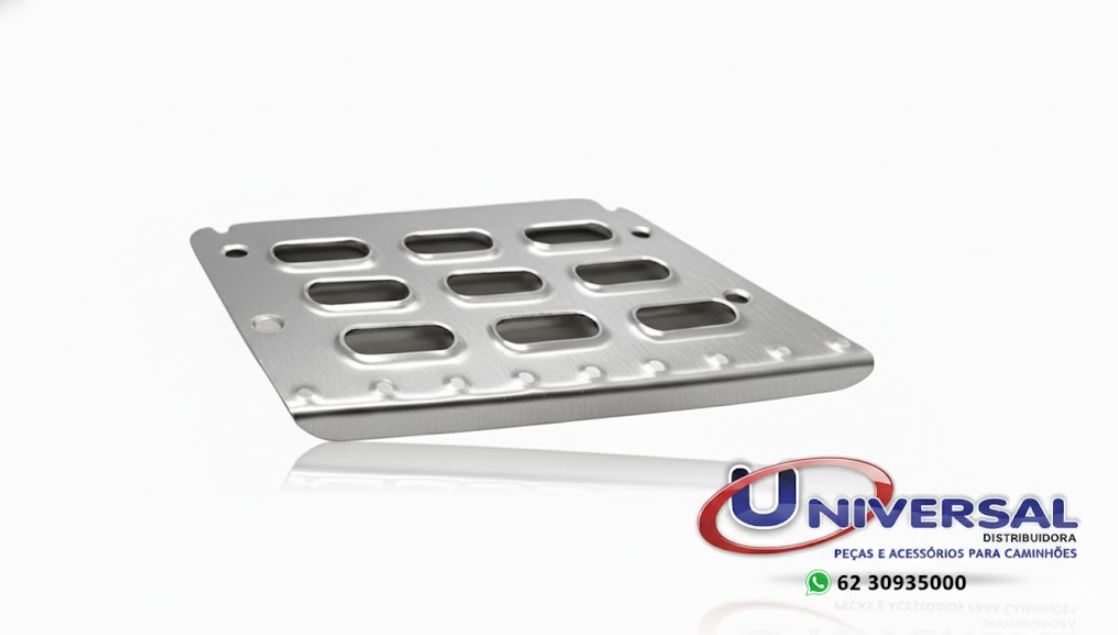 FH051 - PISANTE ESTRIBO VOLVO FH 2004 A 2014 ACO INOX MEIO E INFERIOR LE