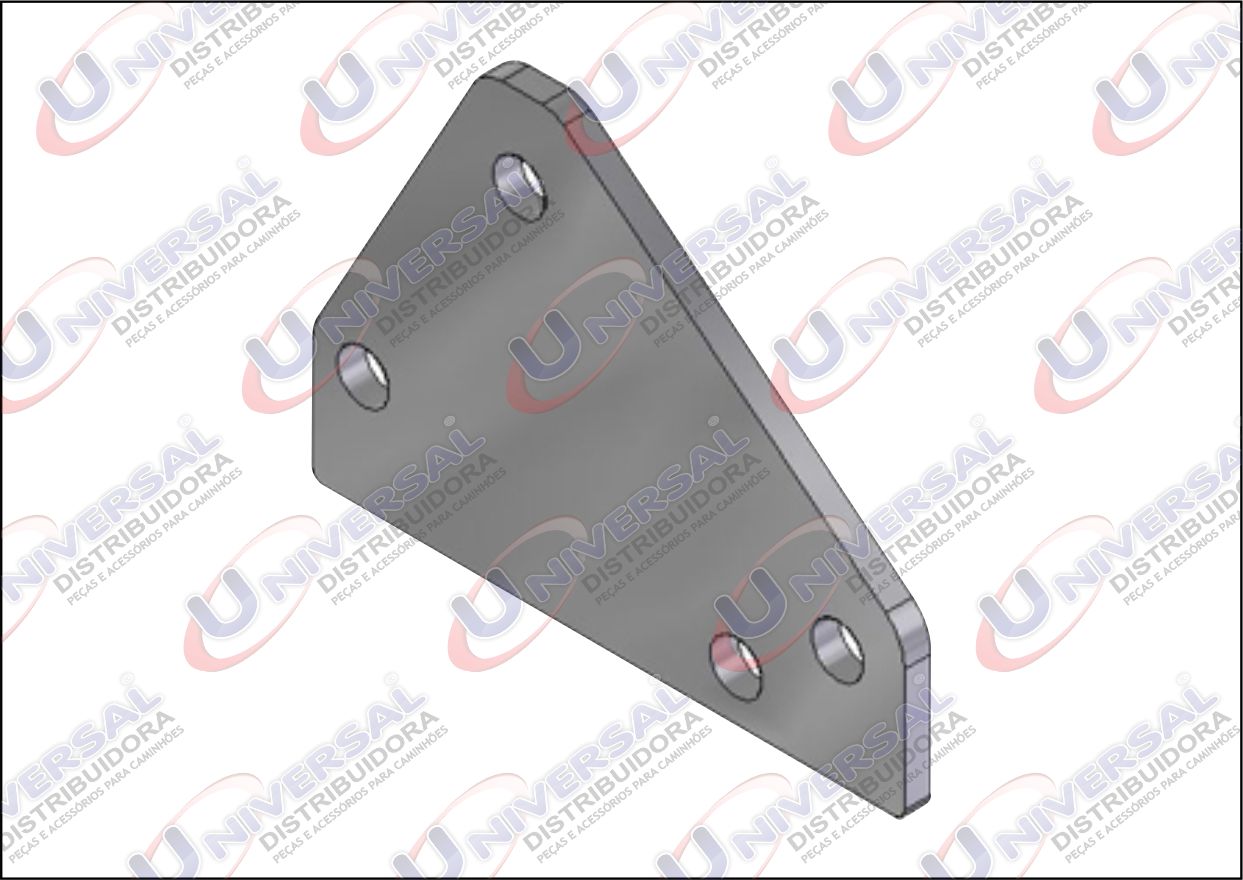 FH104 - BASE SUPORTE PARALAMA TRACAO DIANTEIRO DO VOLVO FH 16