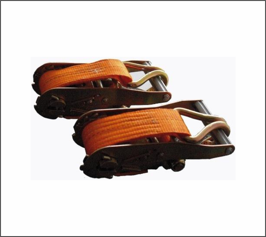 RCAI004 - CATRACA FITA 1.5 T 9 MTS LARANJA GANCHO JOTA