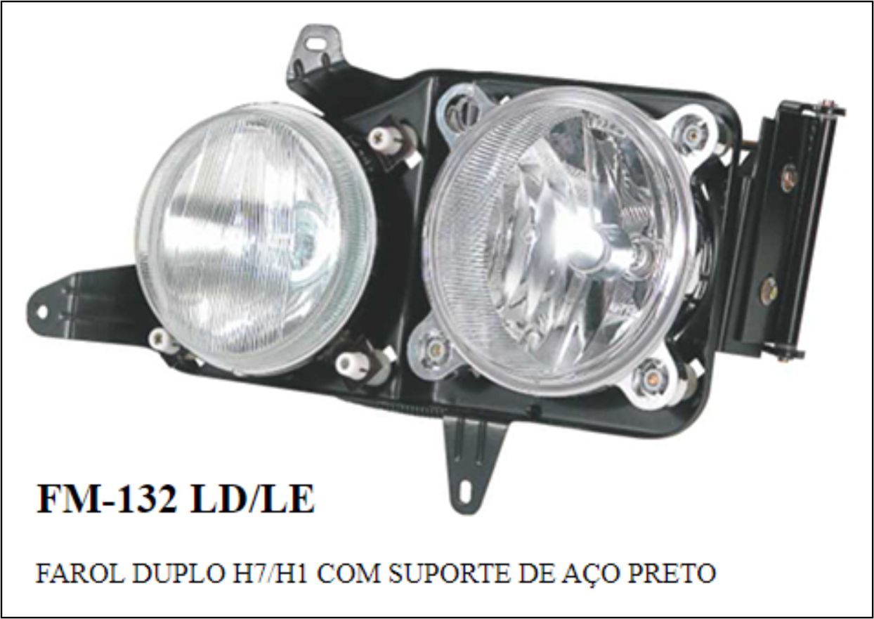 FM132LD - FAROL PRINC ACCELO ATE 2007 LD