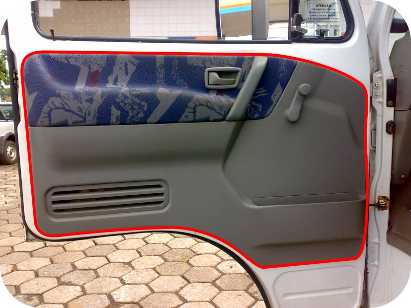 PPU2438 - PUXADOR PORTA VW 2000 CZ LD