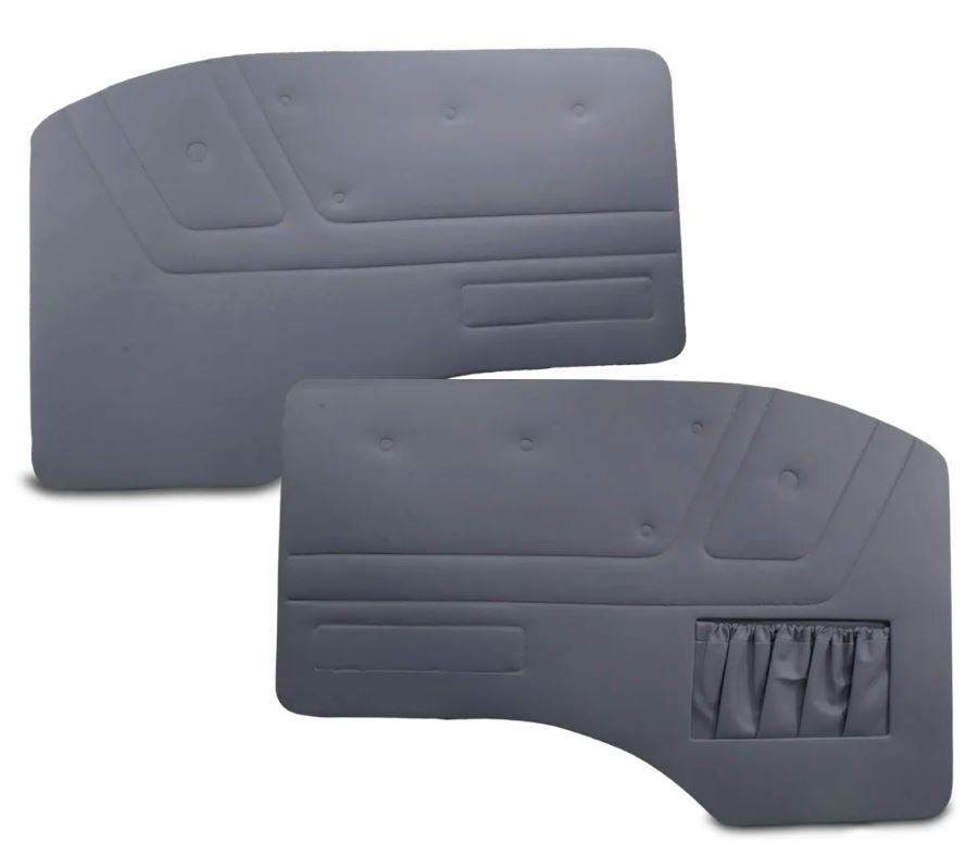 MLC352002 - FORRO PORTA VW CINZA C/BOLSO