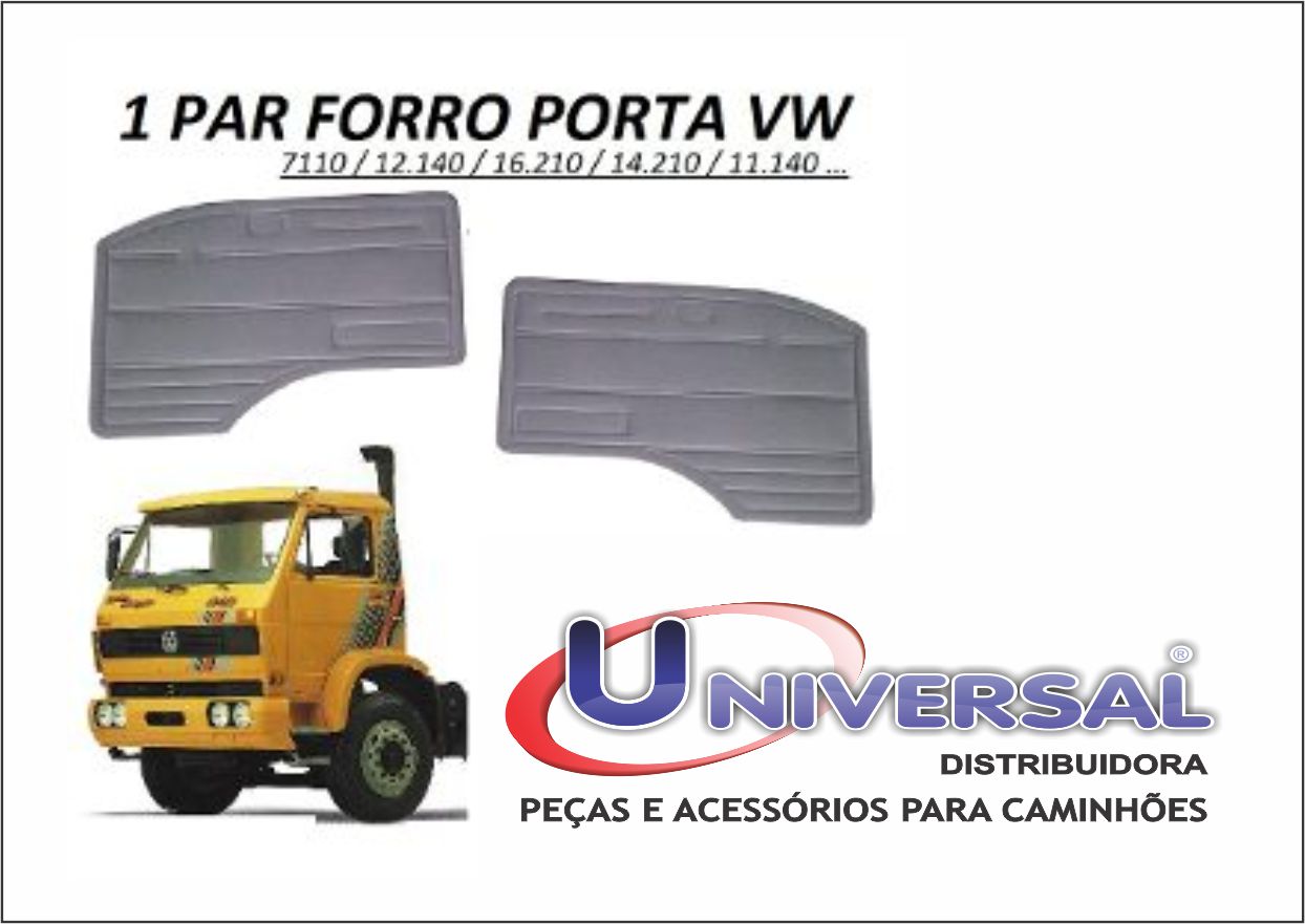 MLC352001 - FORRO PORTA VW CINZA