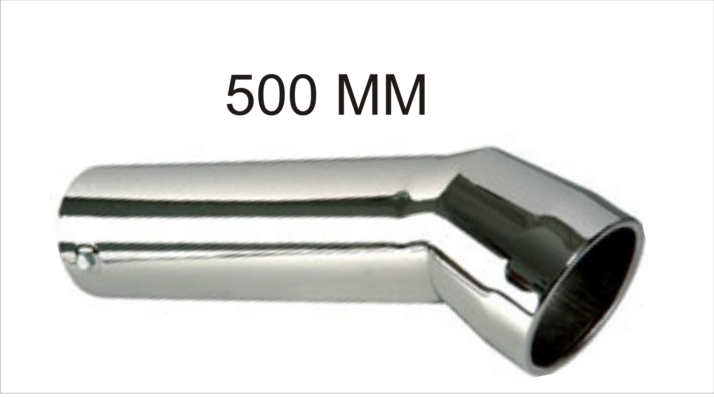 TC014 - TERMINAL ESCAPAMENTO 4,5 CURVO 500 MM
