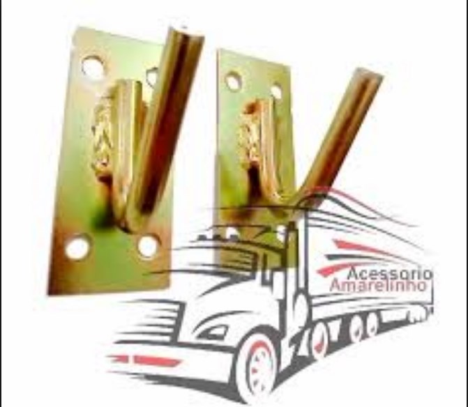 VL0149 - GANCHO REDE CABINE PRETO