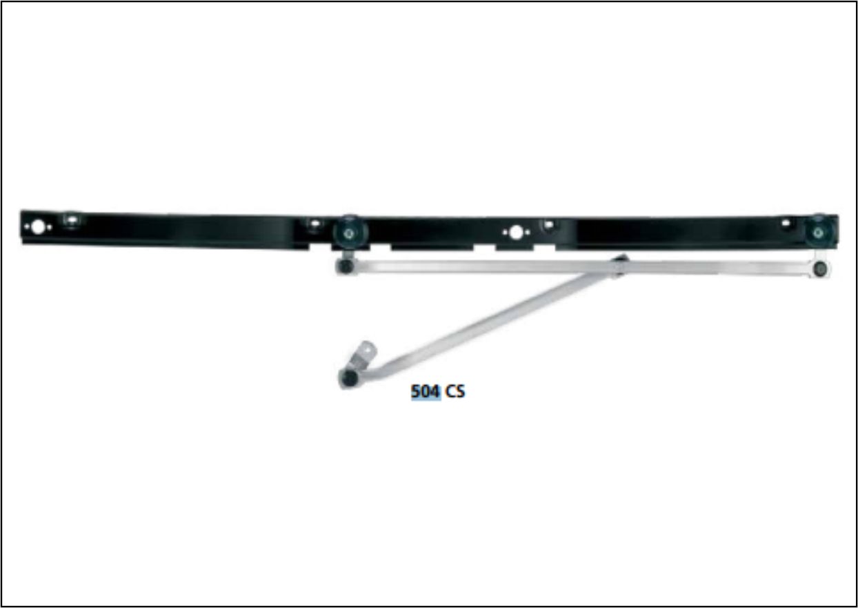 GN504CS - SUPORTE COM MECANISMO LIMPADOR MB 1938L