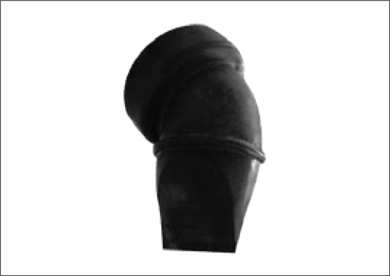 RP000774 - GUARDA PO FILTRO DE AR CURVO 72 MM