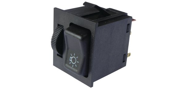 IM11164 - INTERRUPTOR FAROL VW ATE 99 C/REOSTATO 12 VTS