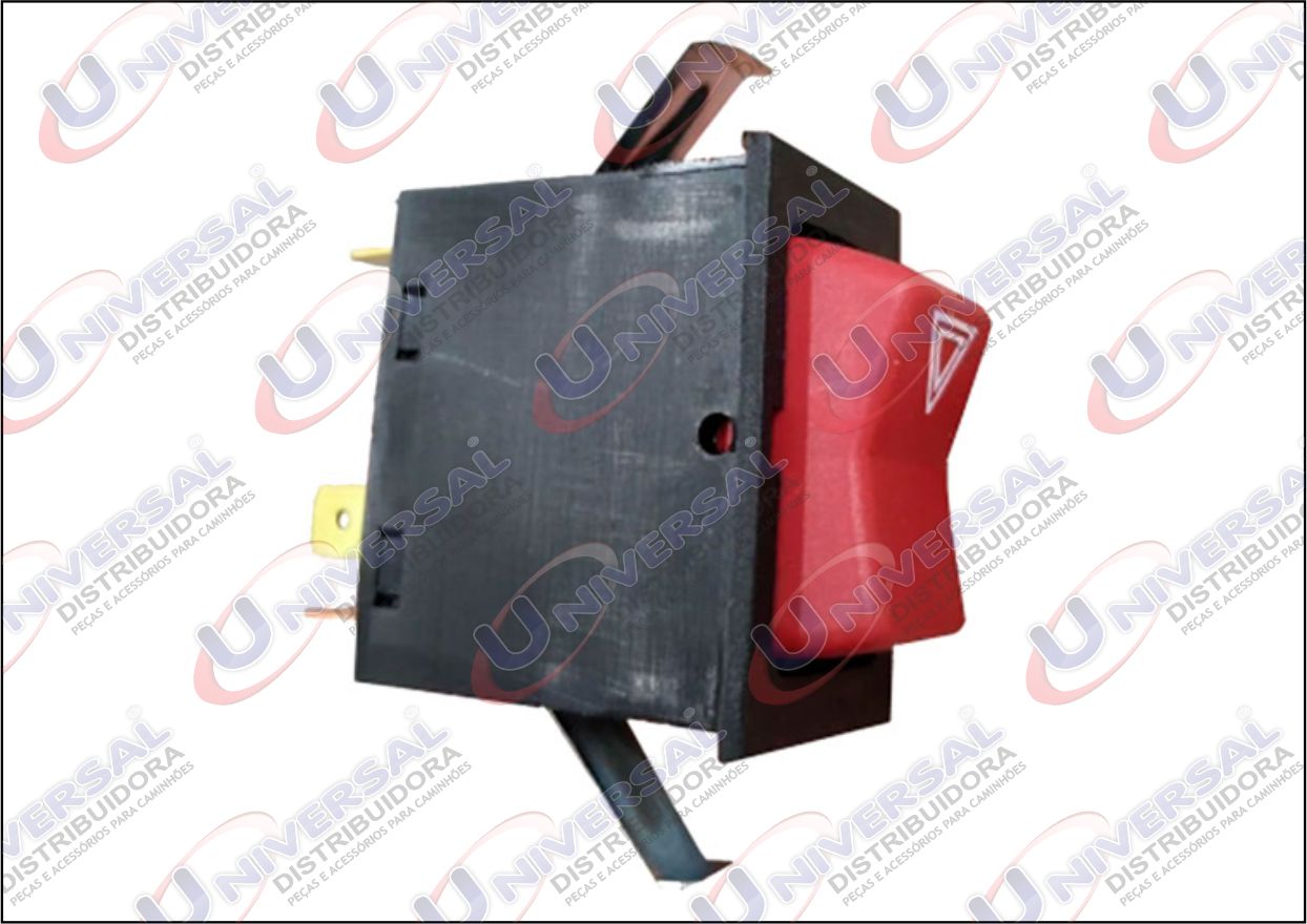 IM11308 - INTERRUPTOR PISCA ALERTA CARGO GI 06 DIANTEIRO 12VTS
