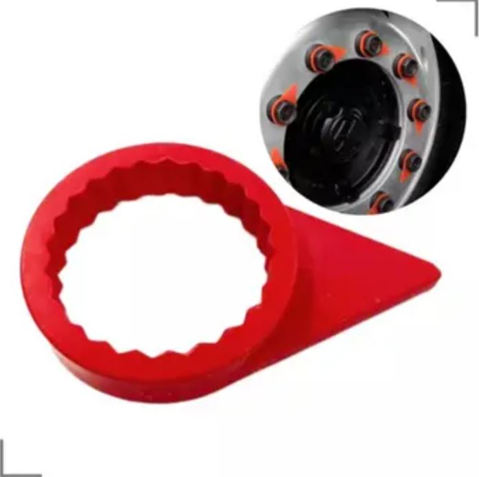 100100196 - INDICADOR APERTO PARAFUSOS RODAS CH. 27 VERMELHO